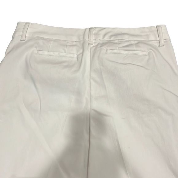 Talbots white denim pants size 16 - Picture 8 of 9